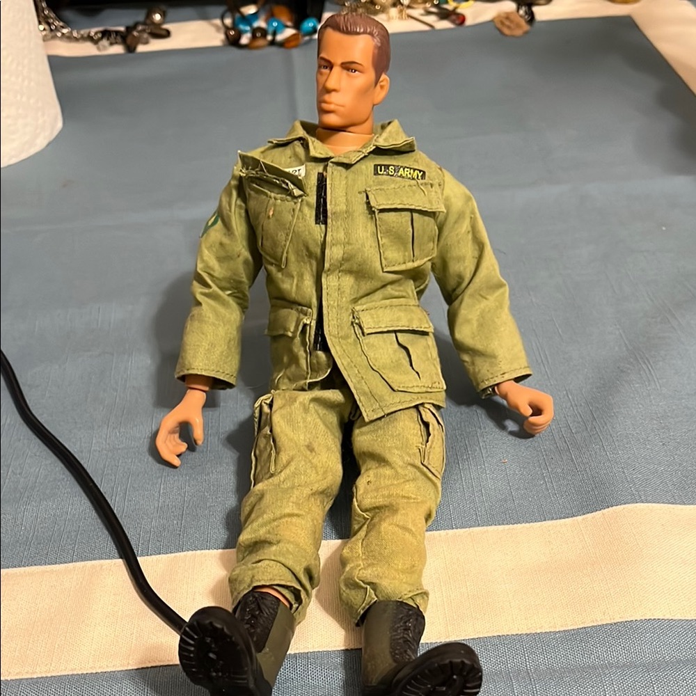 Vintage Formative International Army Soldier action figure
